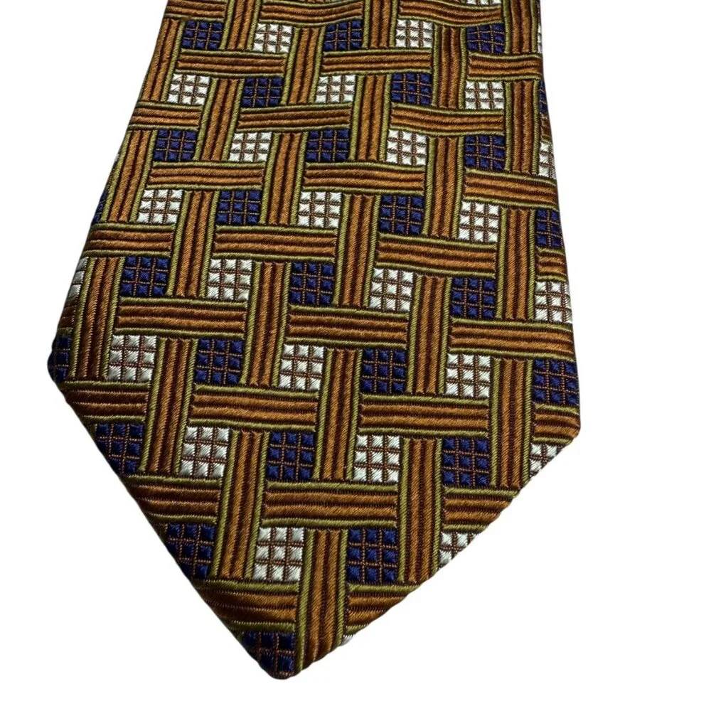 XMI Silk Tie | Imported Italian Silk | Handmade in USA | EUC